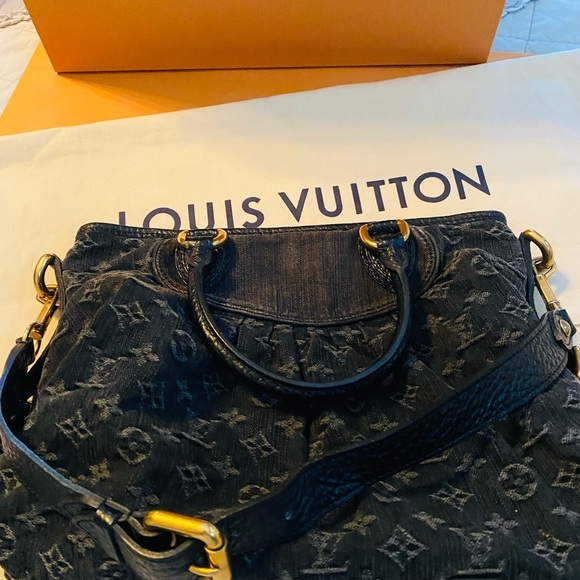 Louis Vuitton Monogram Denim Neo Cabby MM Tote - Picture 15 of 16